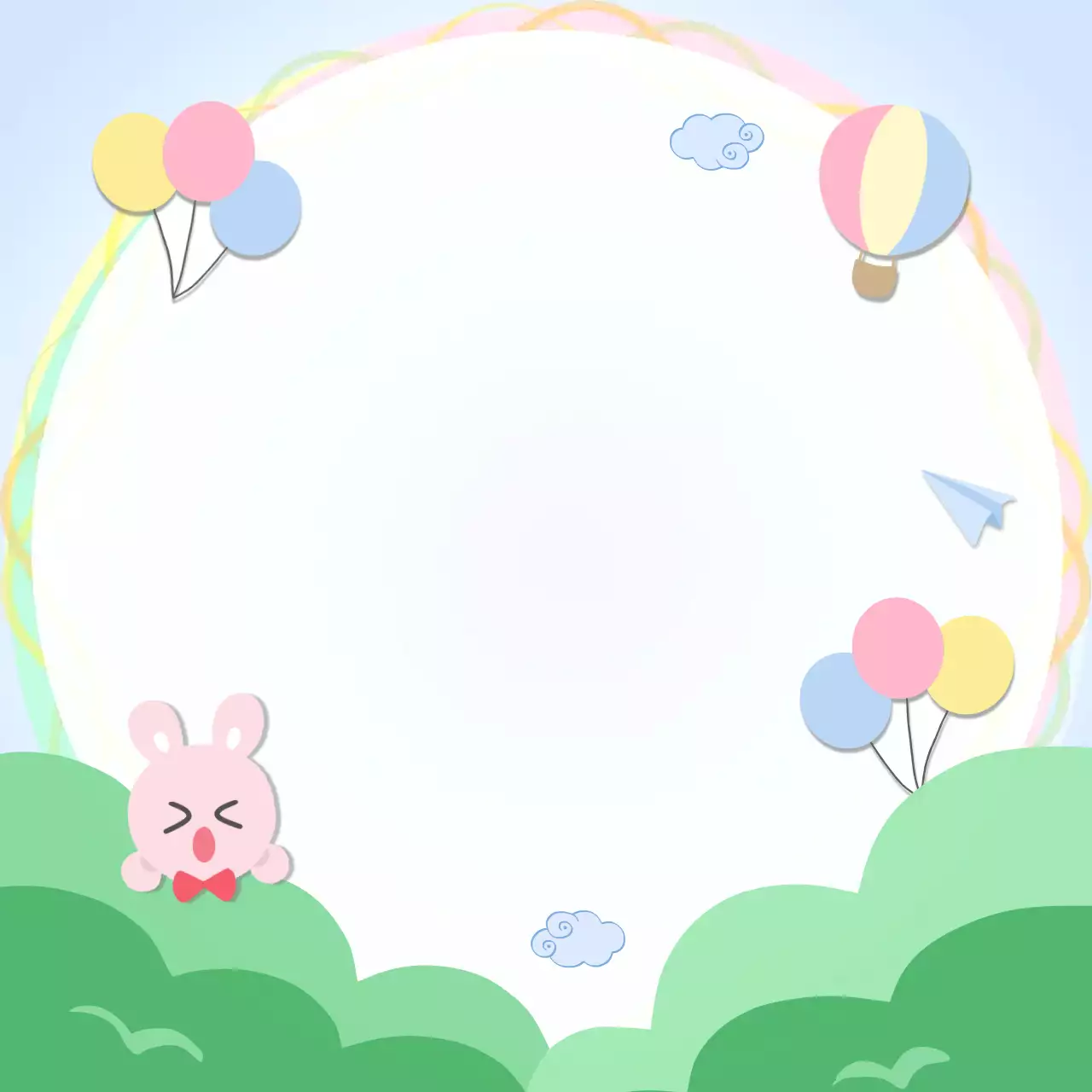 파스텔 아기자기한 놀이공원 장식 미니 노트