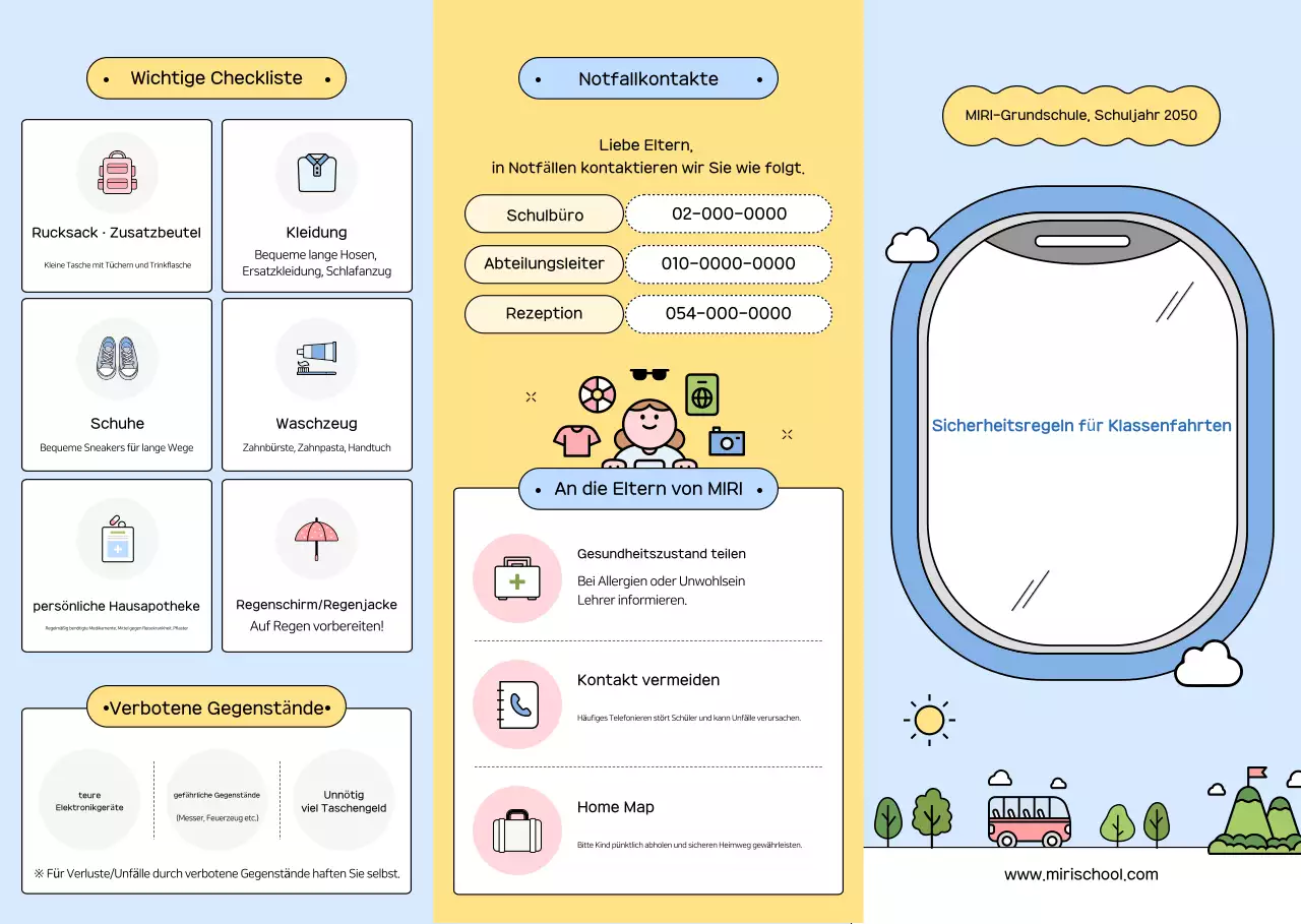 Richtlinien für einfache und sichere Mathematik-Ausflugsaktivitäten
