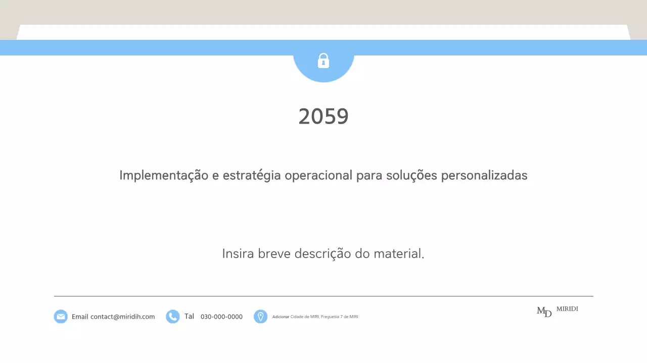 Plano de Solução Personalizada Blue Clean