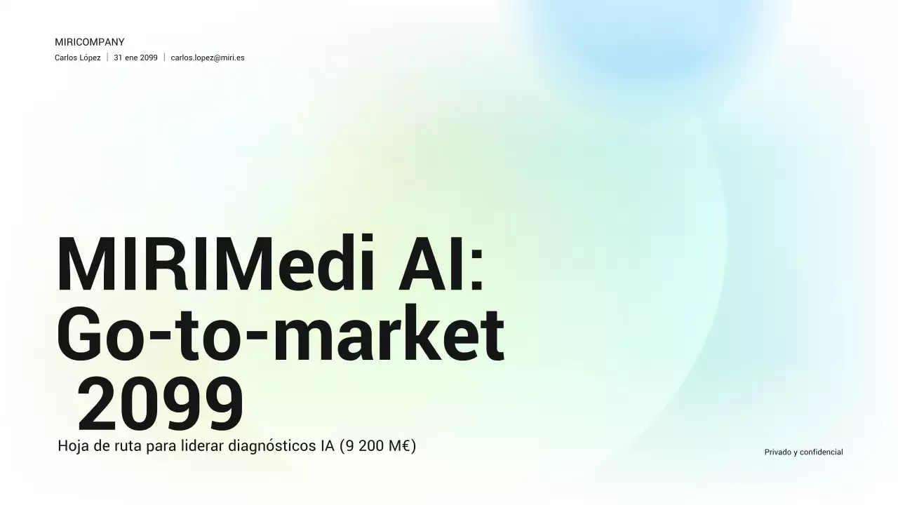 Negocio de diagnóstico de IA Blue Clean