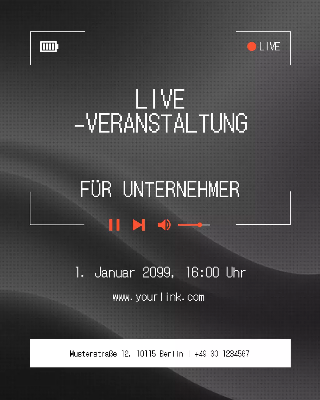 graue moderne Unternehmerveranstaltung