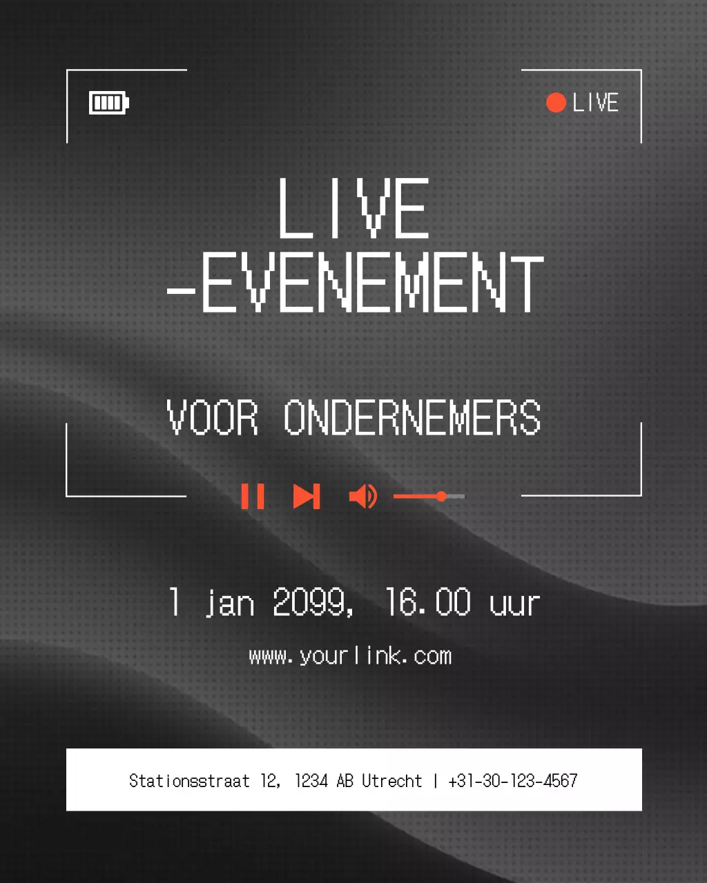 grijs modern ondernemers evenement