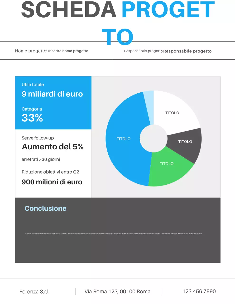 Piano Media Moderno Blu