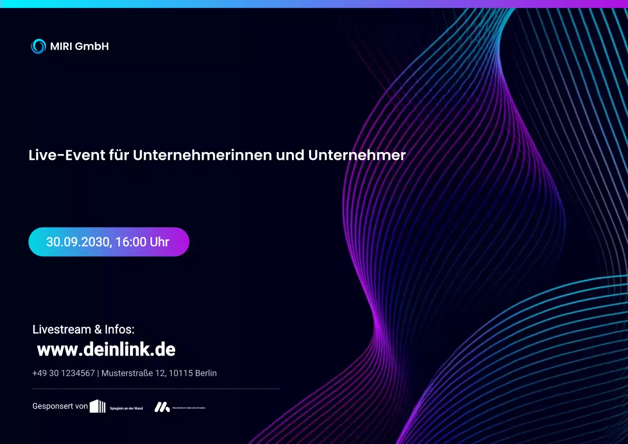 Modernes Geschäftsevent der Marine