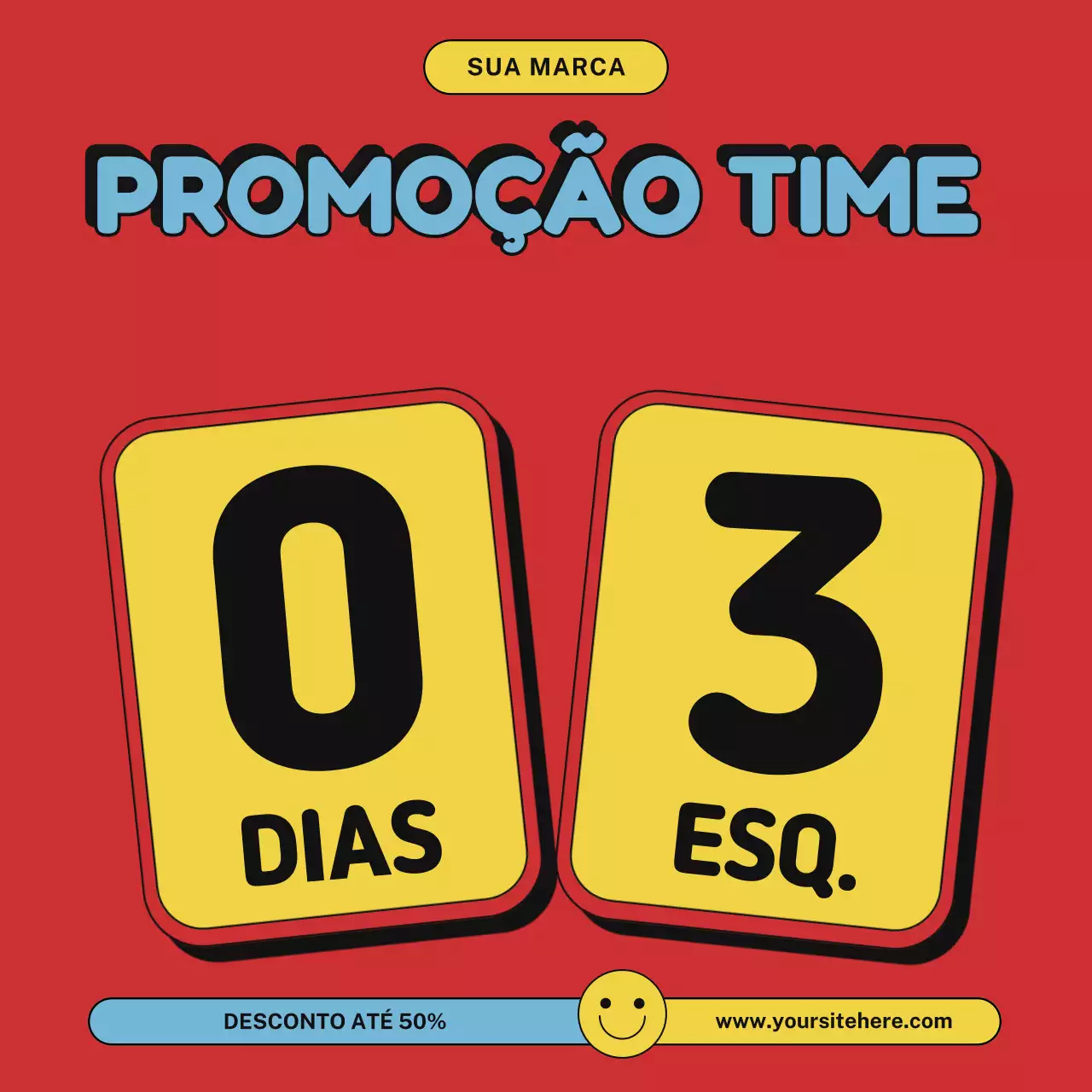Promoção de venda de desenhos animados vermelhos