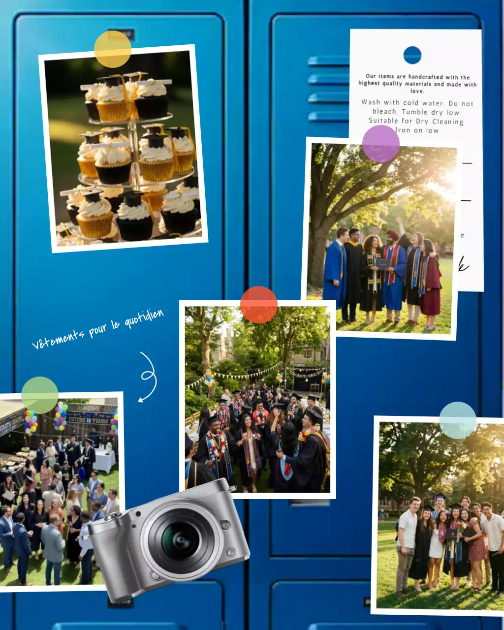 Modèle de collage photo multicouche