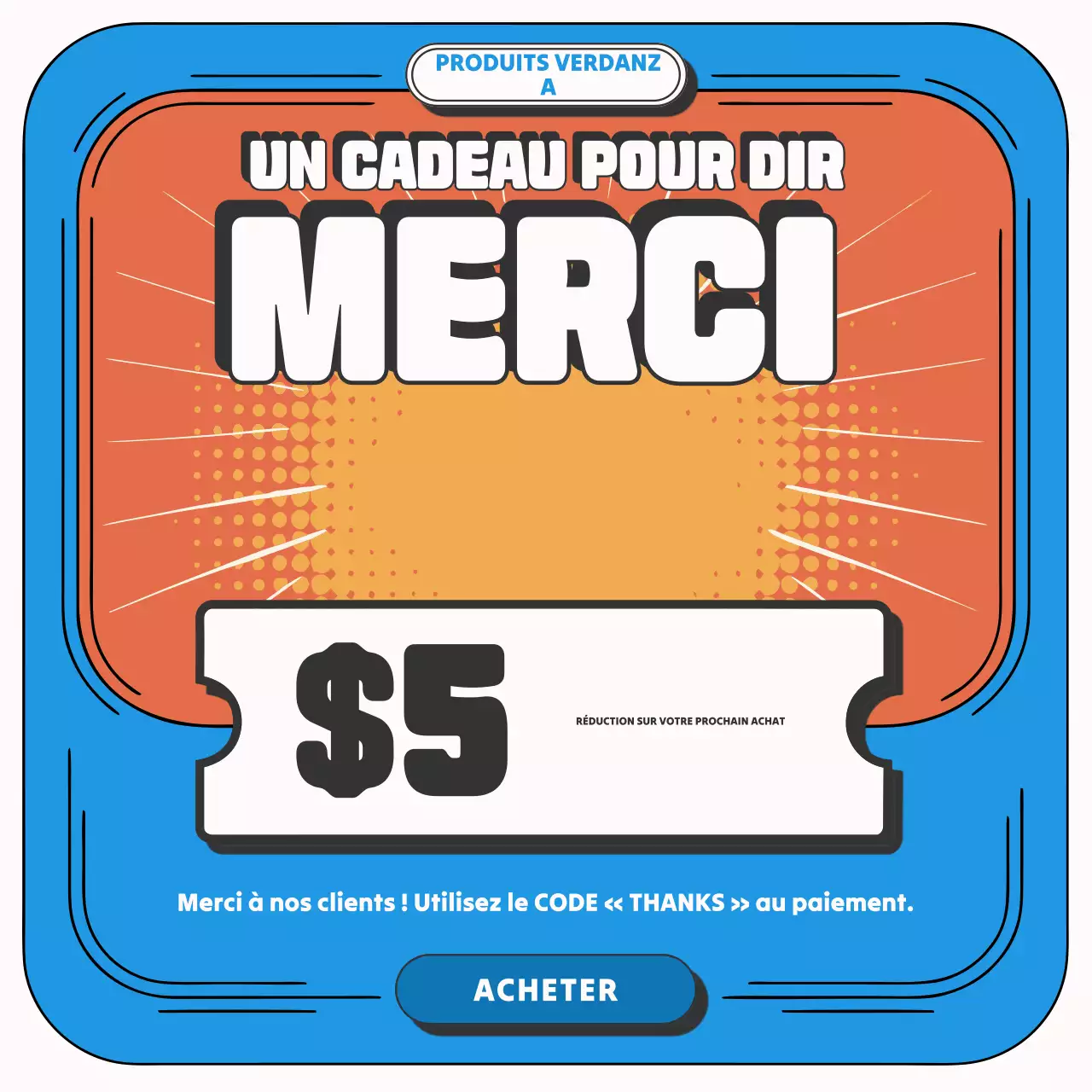 promotion rétro orange