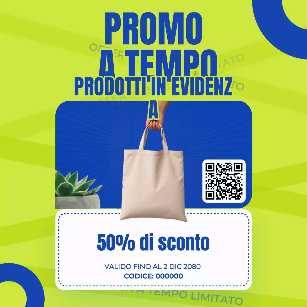 Pubblicità di vendita moderna verde