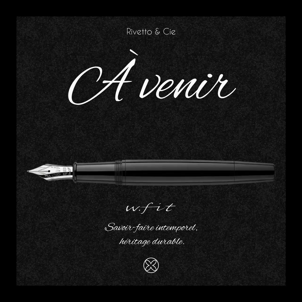 Annonce du stylo Black Classic sur Instagram