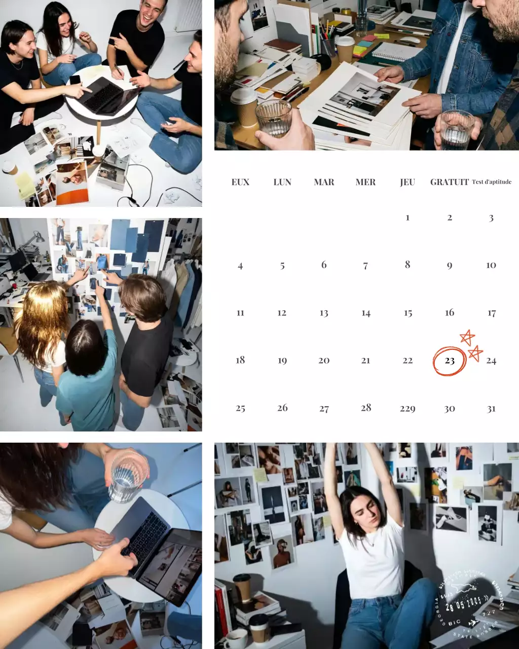 Collage photo quotidien