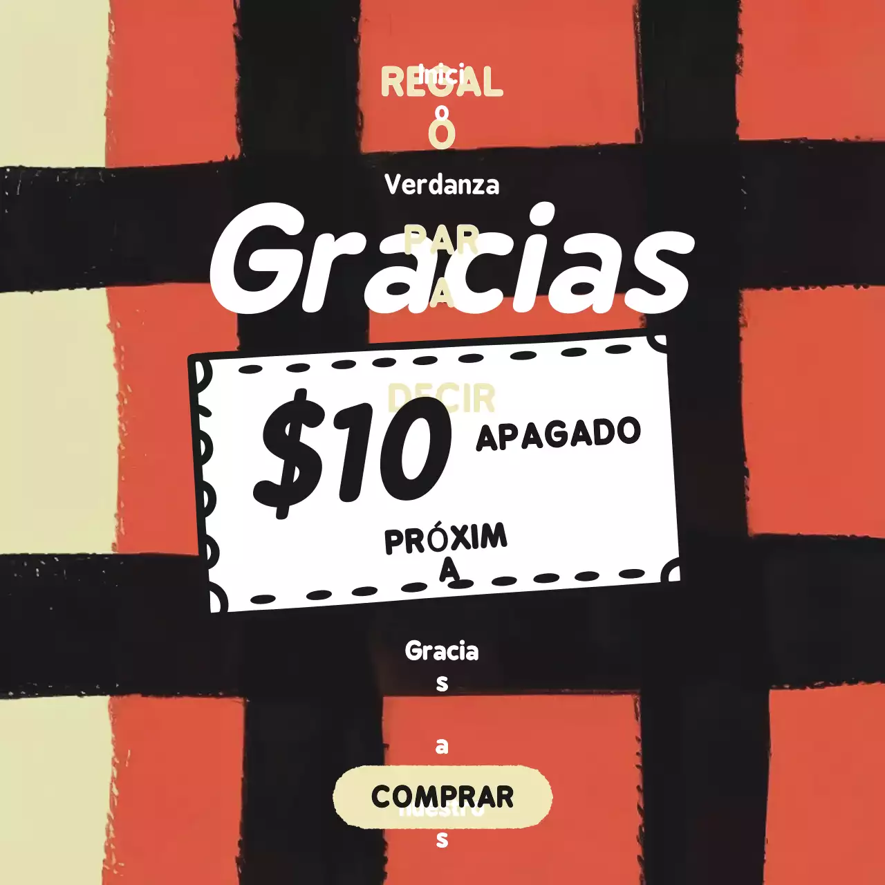 Promoción de descuento Red Retro