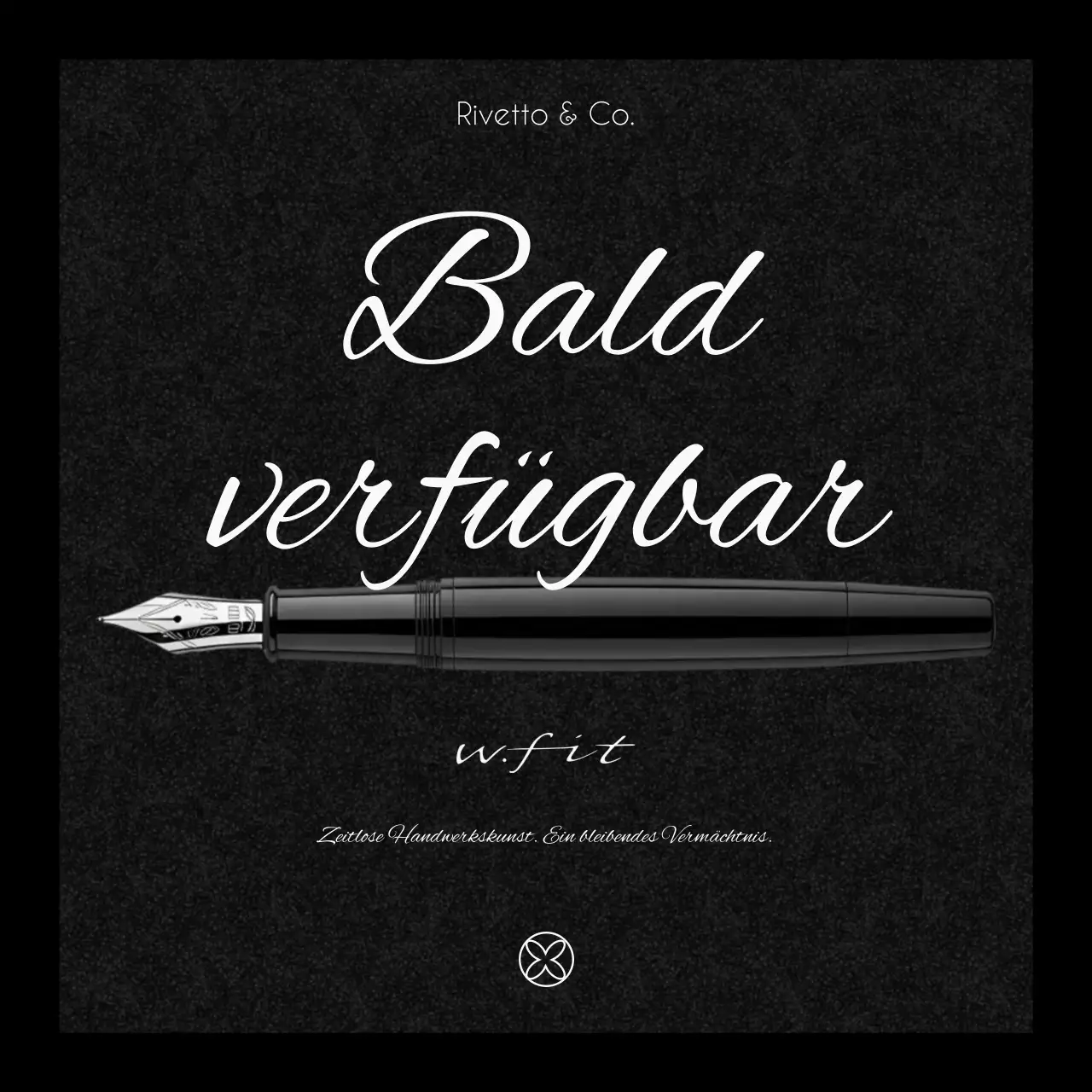 Ankündigung des schwarzen Classic-Stifts auf Instagram