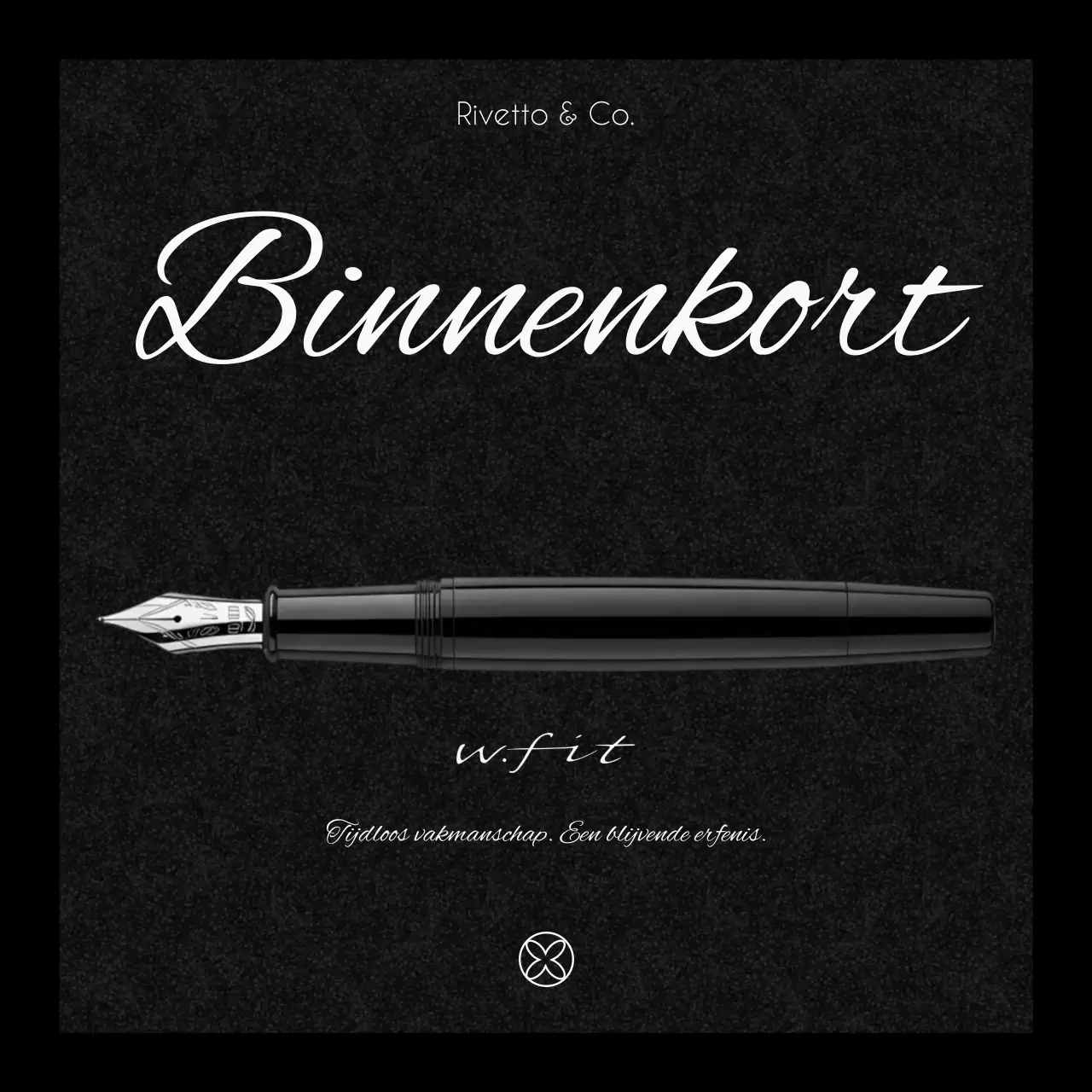 Aankondiging van de Black Classic Pen via Instagram-bericht