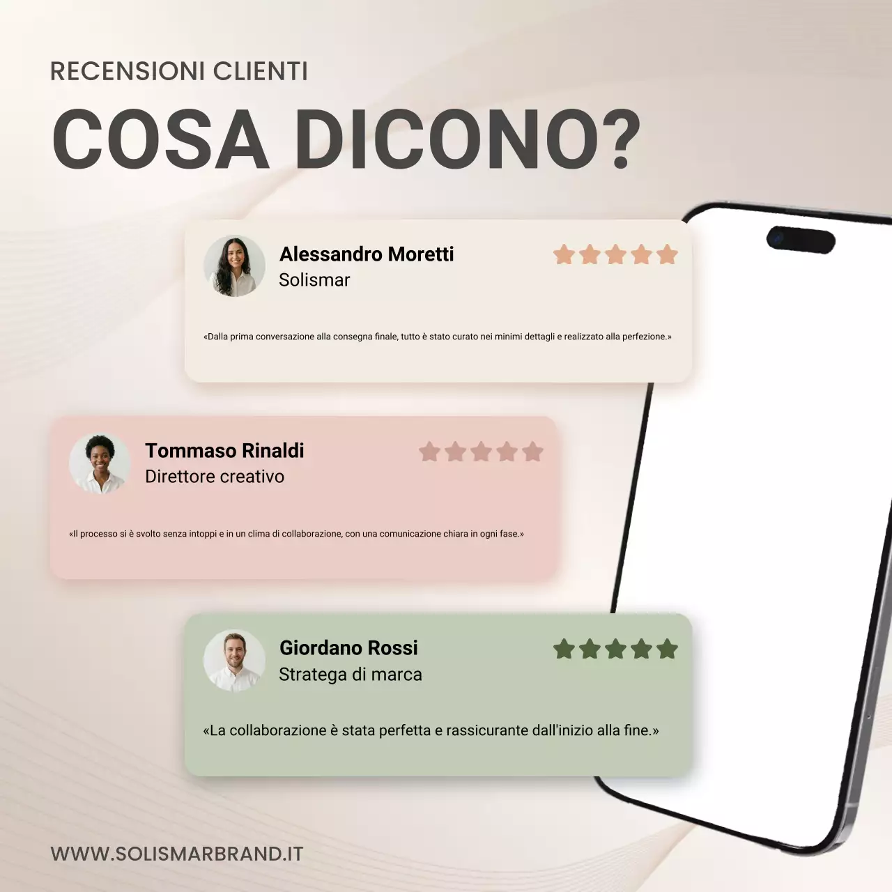 Recensioni dei clienti di Beige Modern Social Media Square