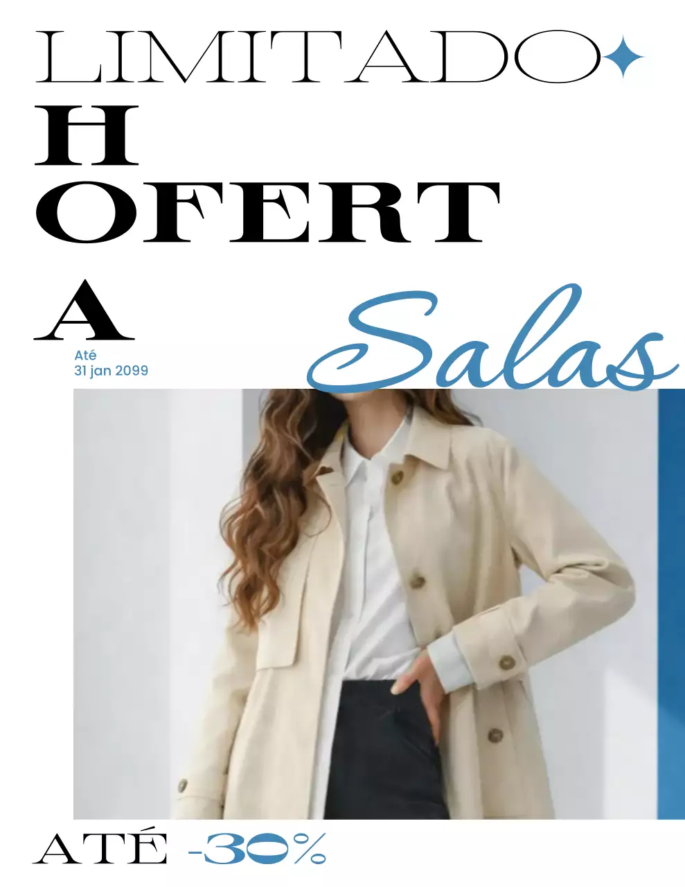 promoção de moda moderna bege