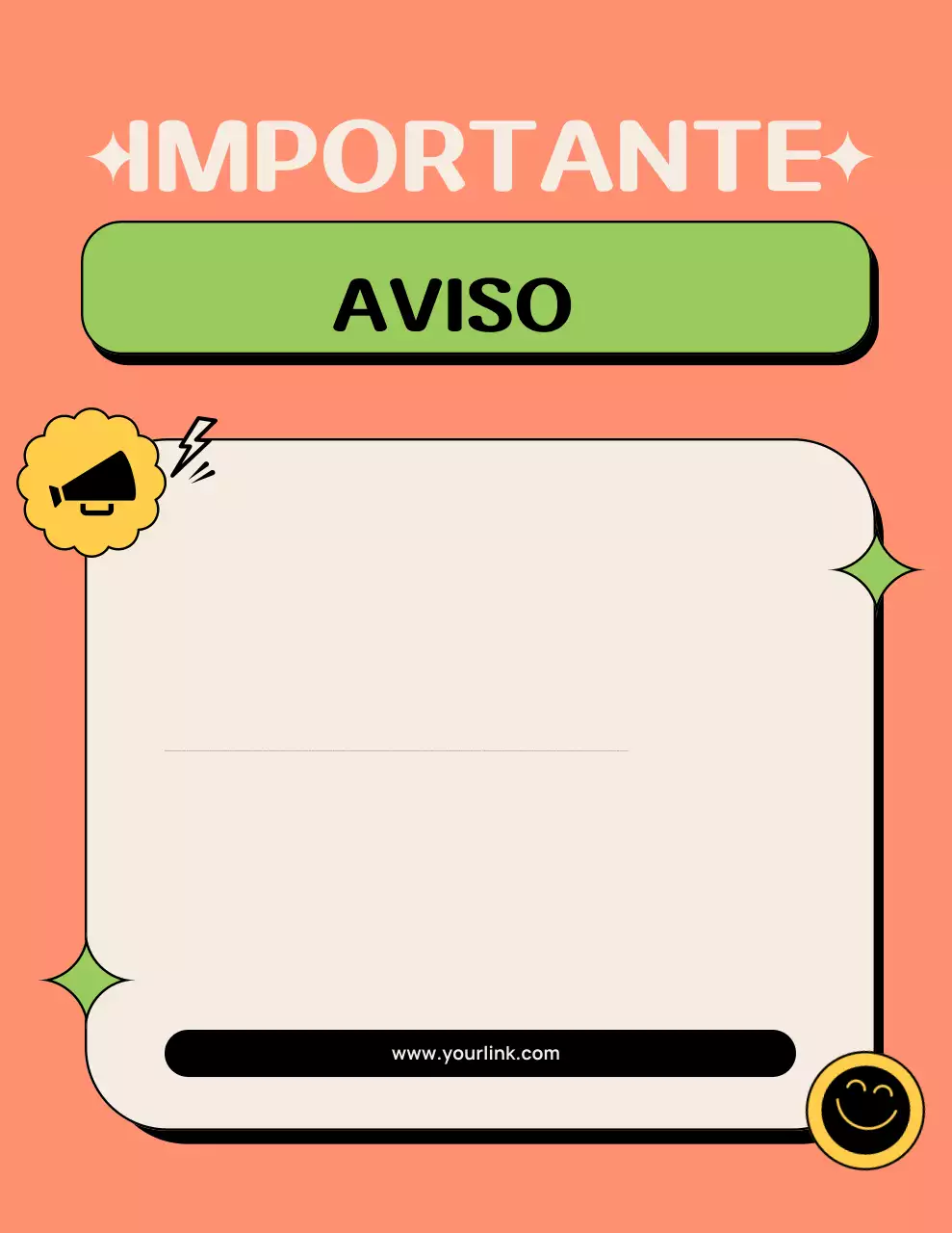 Carta de Aviso de Política da Coral Retro