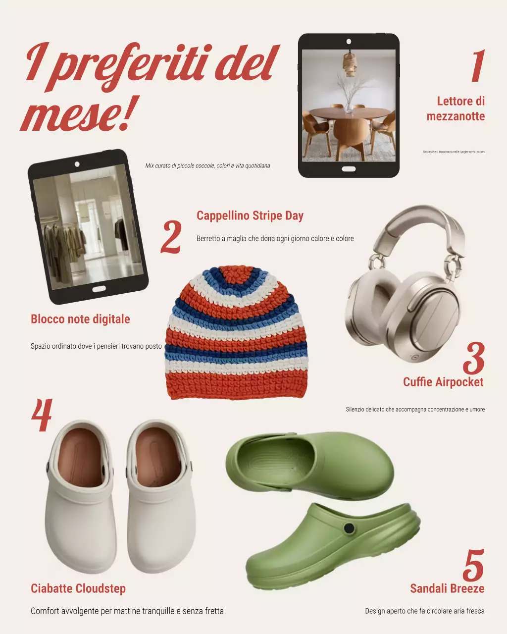 Post Instagram promozionale Beige Modern Lifestyle