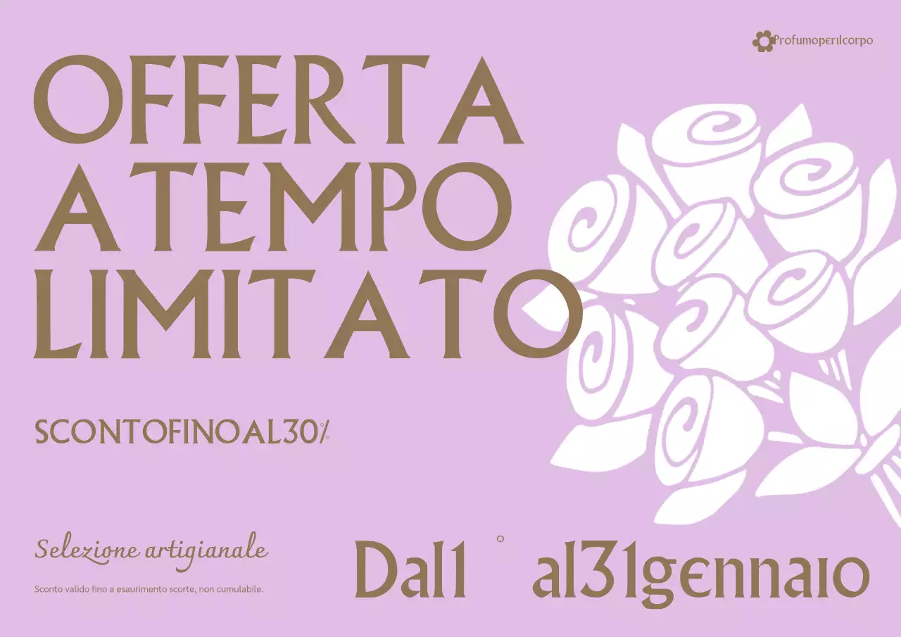 promozione vendita elegante viola