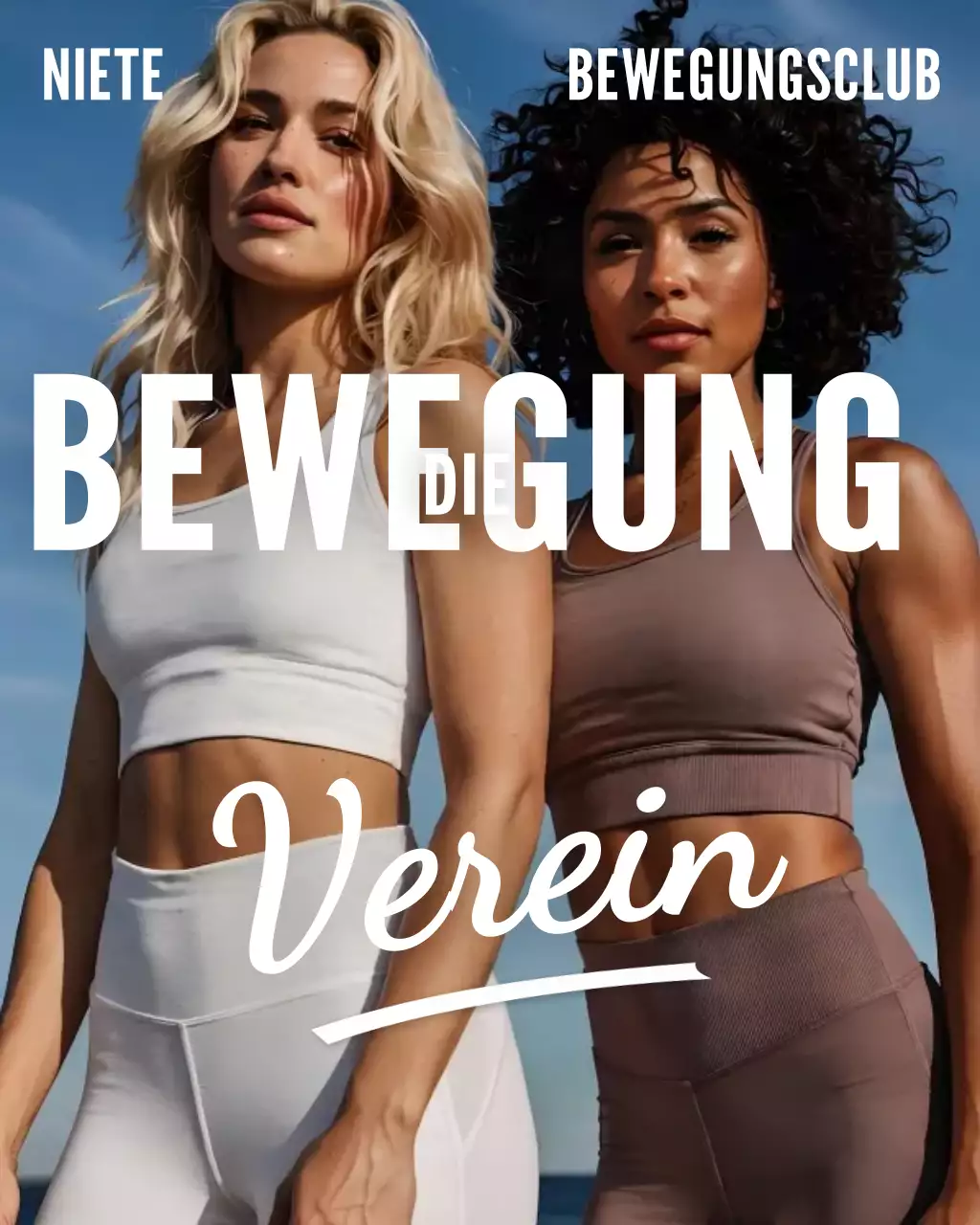 Moderne Fitness-Werbung auf Instagram (vertikal)