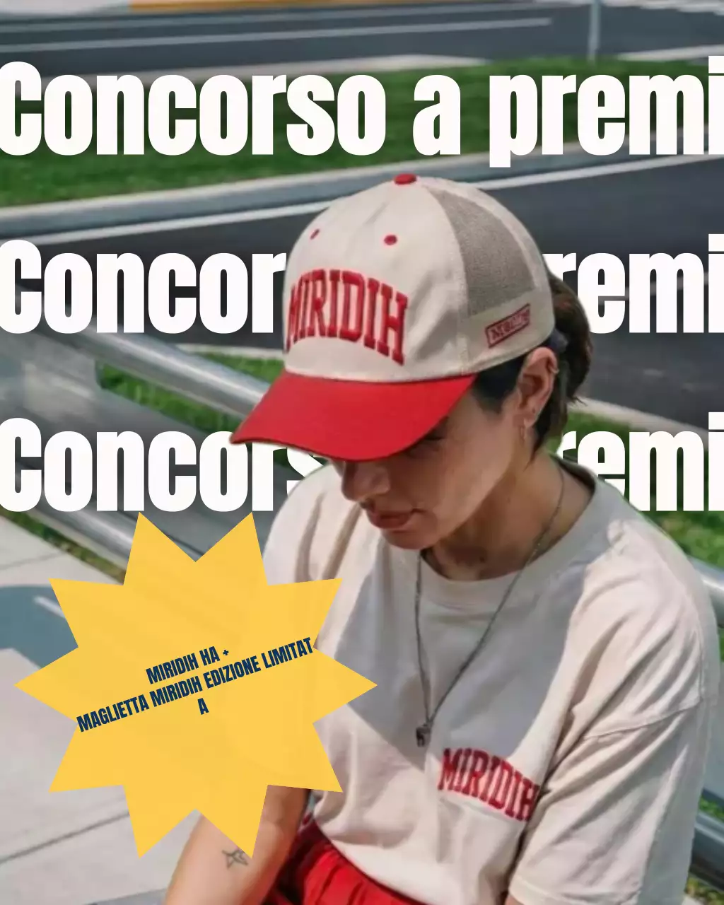 Post di Instagram sulla promozione della moda alla moda