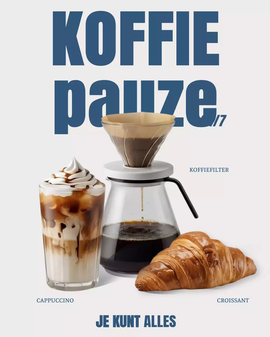 Advertentie voor White Modern Coffee op Instagram