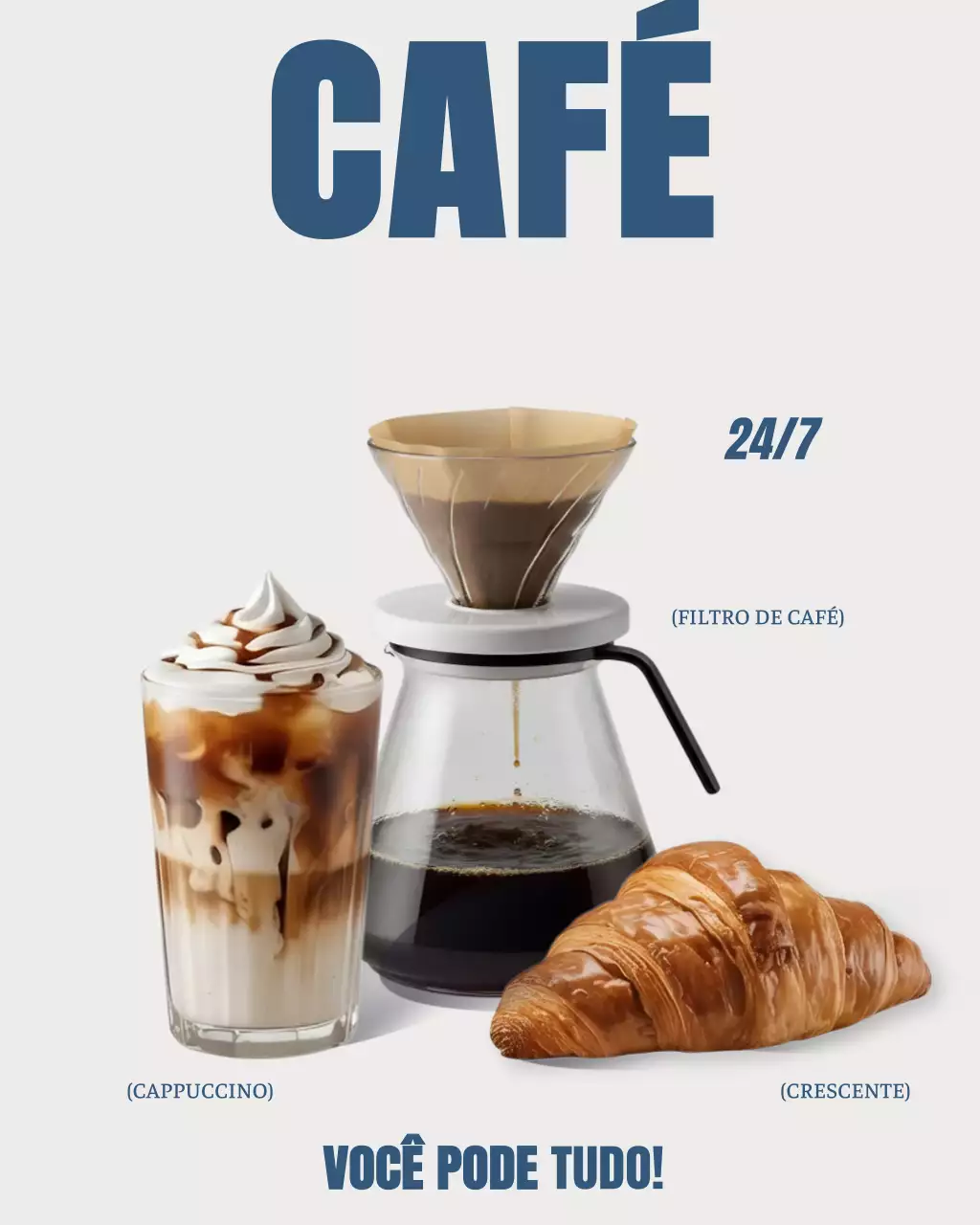 Postagem de anúncio da White Modern Coffee no Instagram