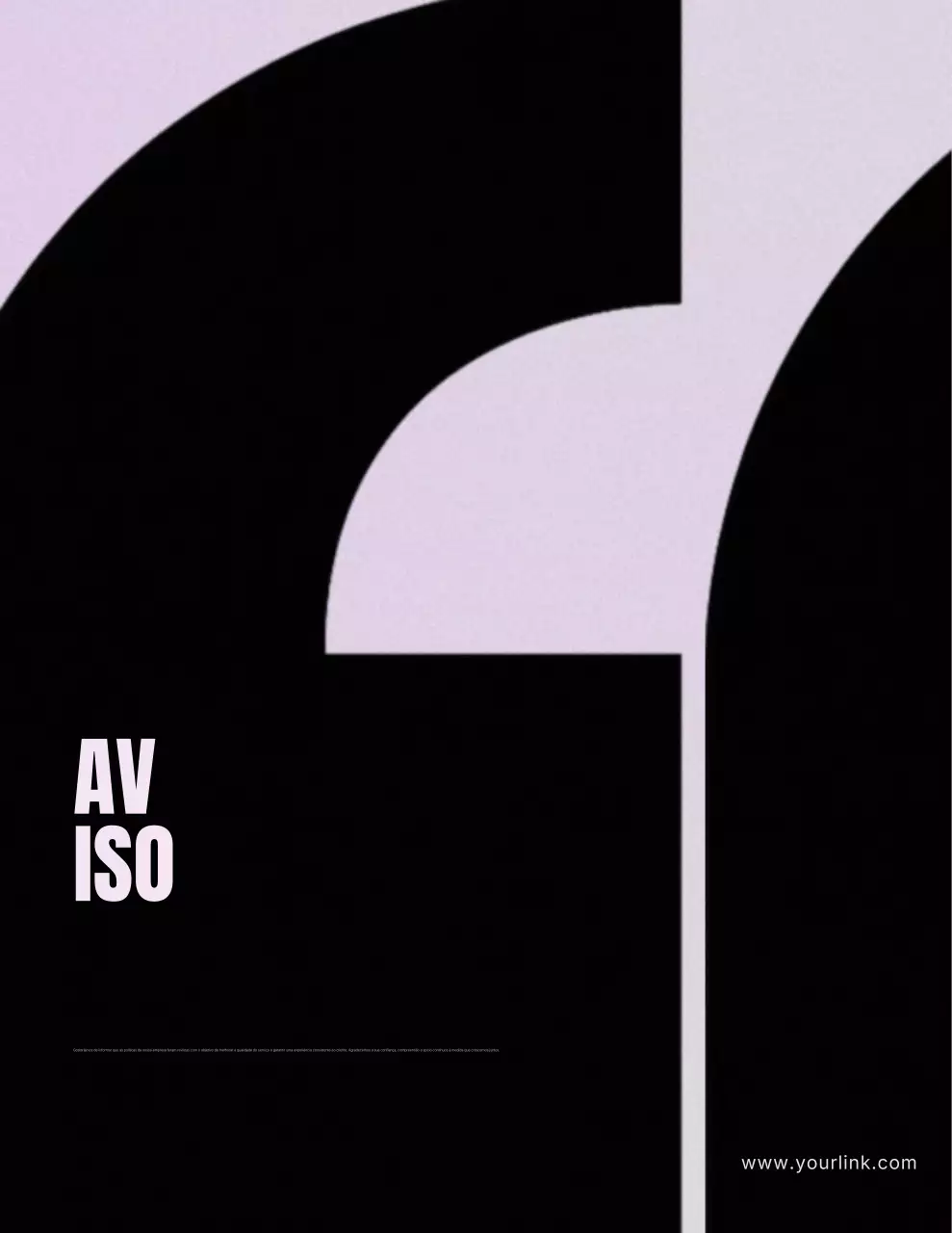 Anúncio da Black Modern Company