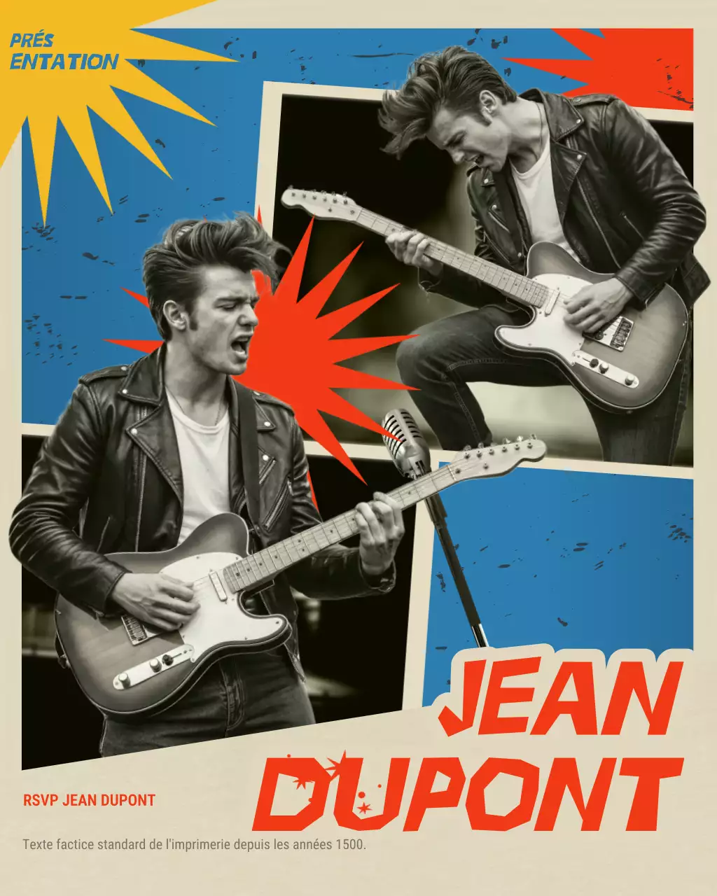 musique rétro orange rsvp