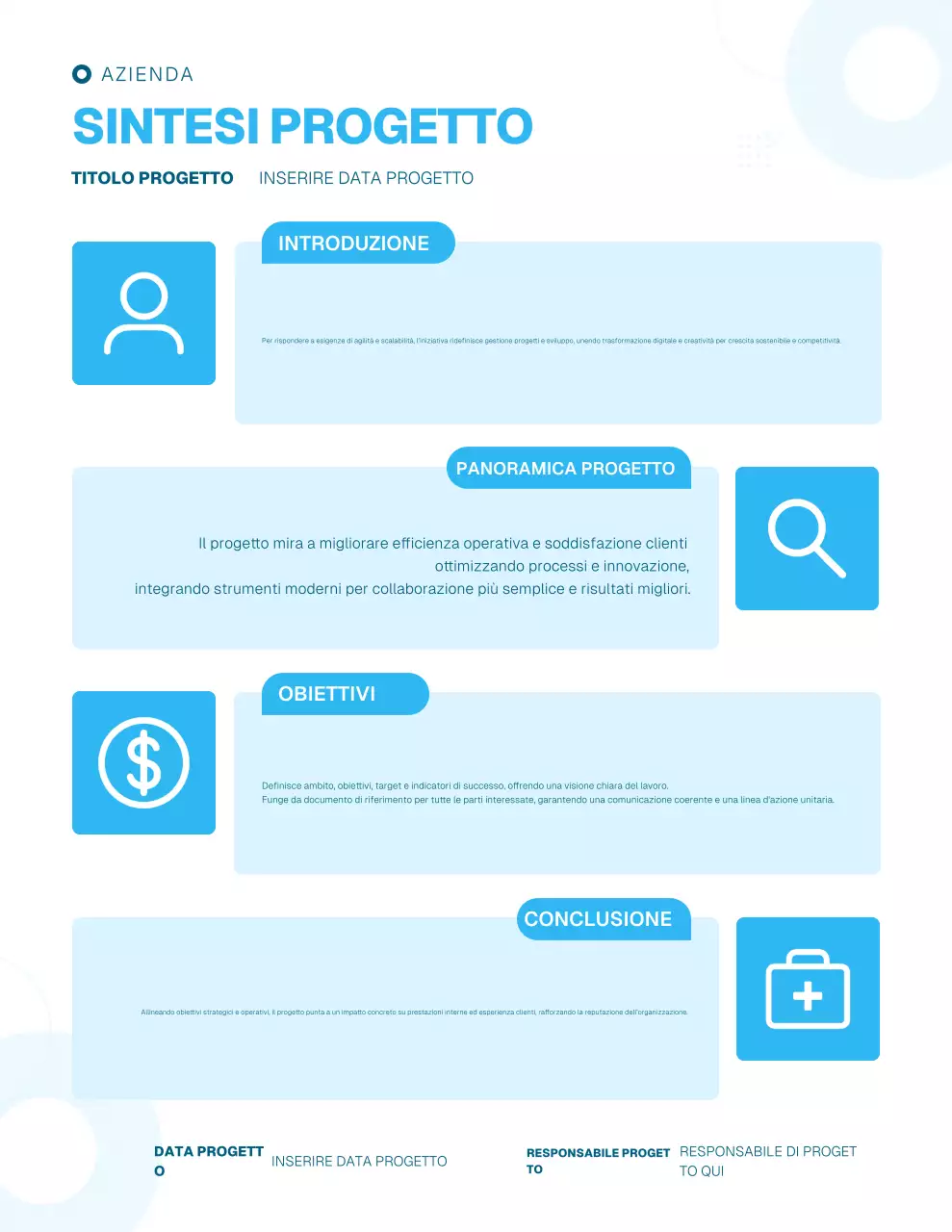 Poster del rapporto di progetto geometrico moderno e pulito