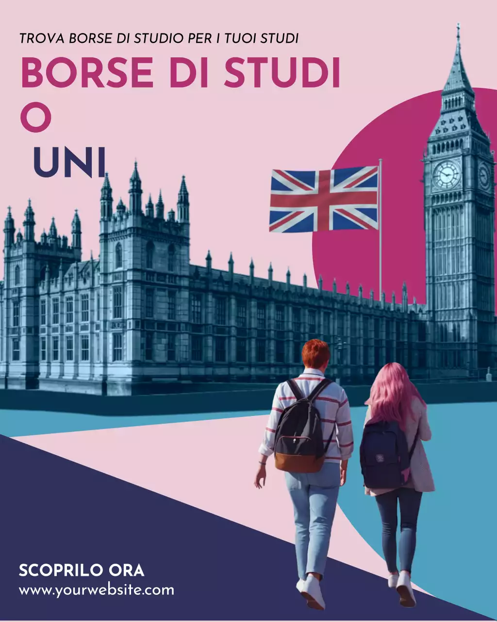 promozione università moderna rosa