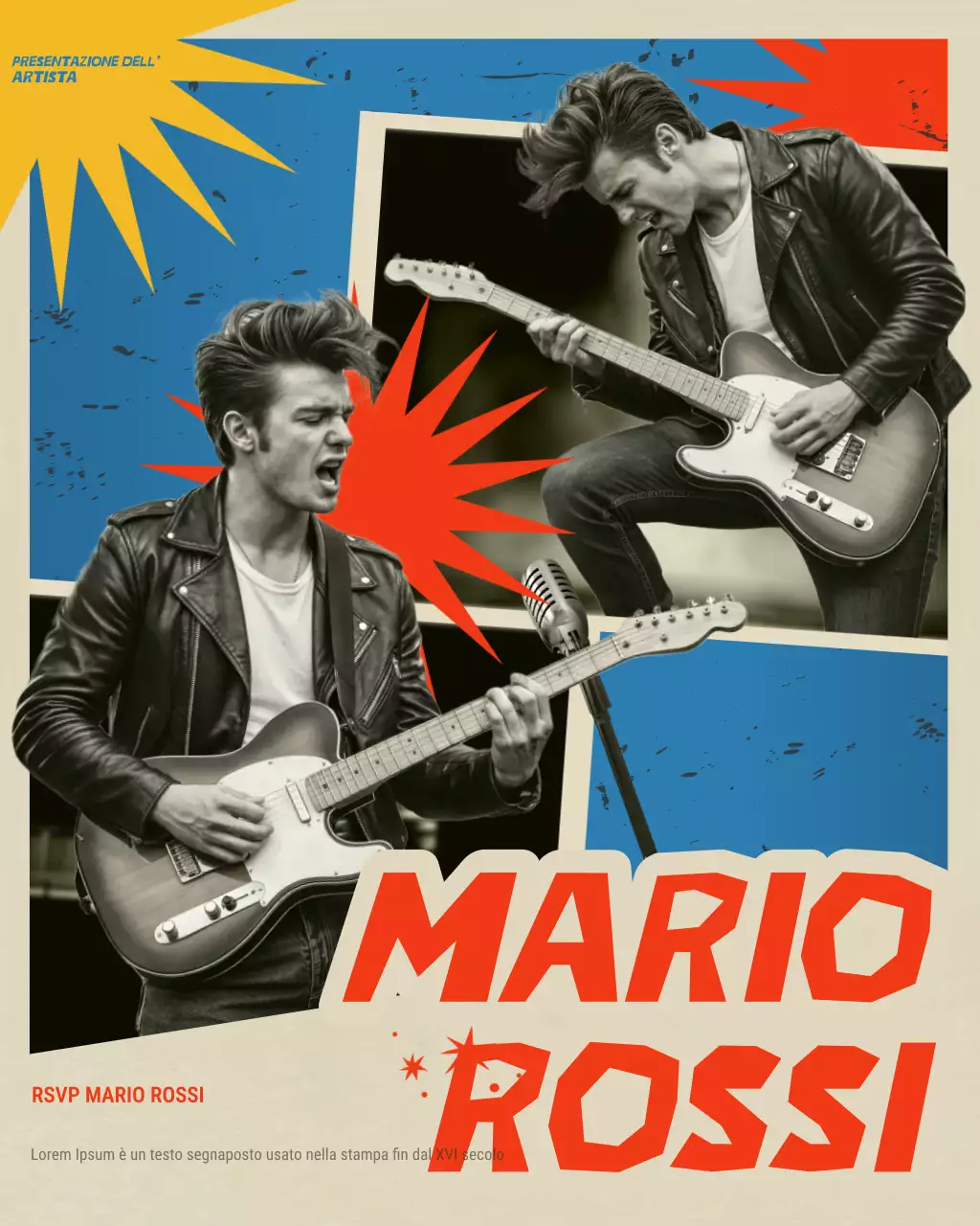 musica retrò arancione rsvp