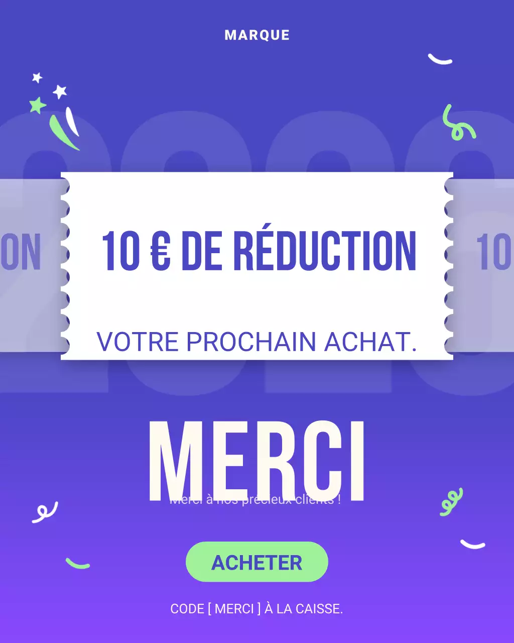 Publication Instagram de promotion de réduction moderne turquoise