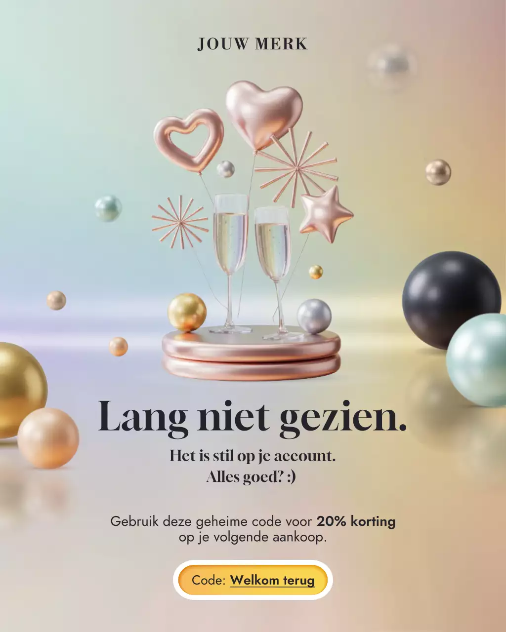 Regenboog Elegante Herverlovingsactie