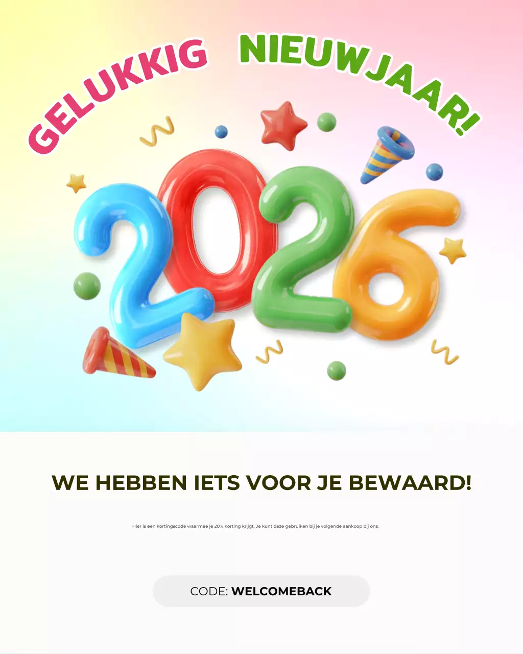 Rainbow Modern kortingsactie