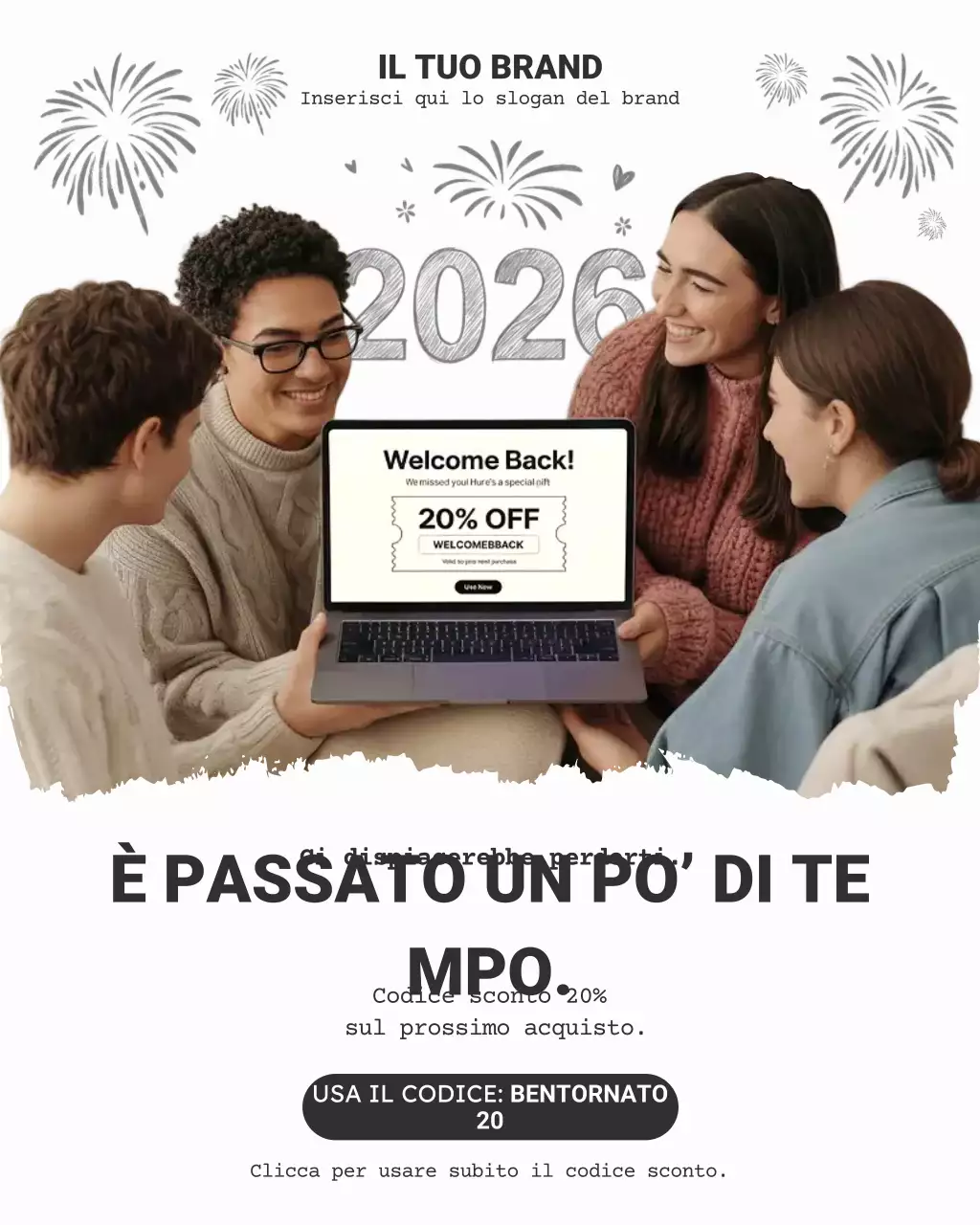 Promozione Sconto Moderno Bianco