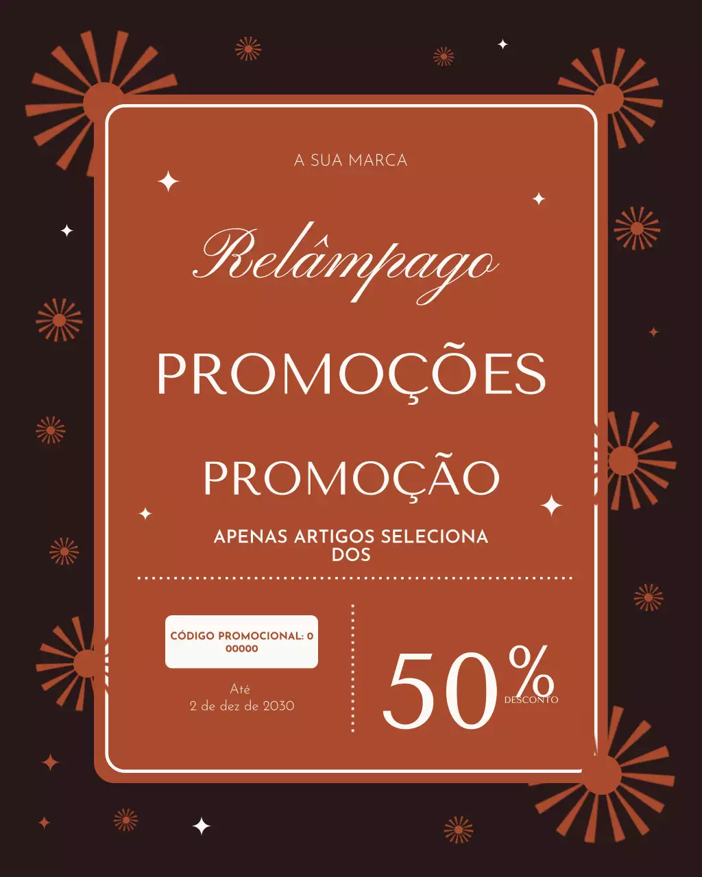 Postagem no Instagram com anúncio promocional da Orange Bold.