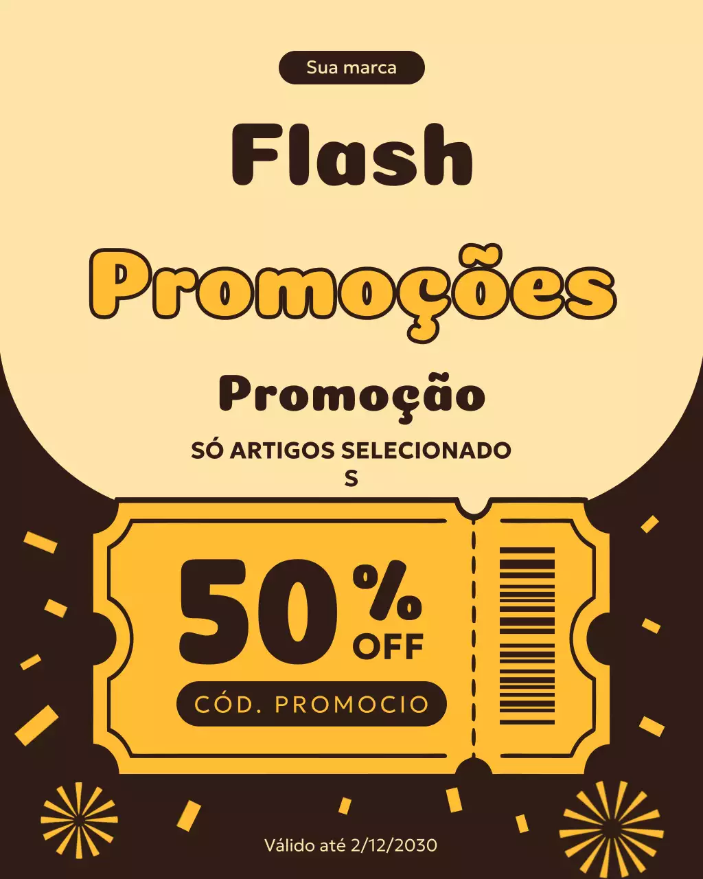 Postagem no Instagram sobre a promoção de venda retrô da Orange