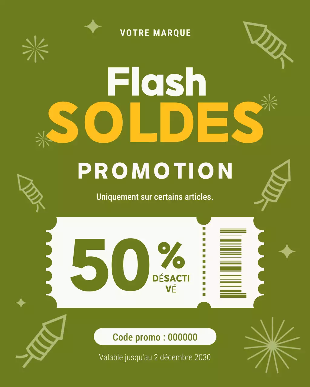 Promotion Green Modern sur Instagram