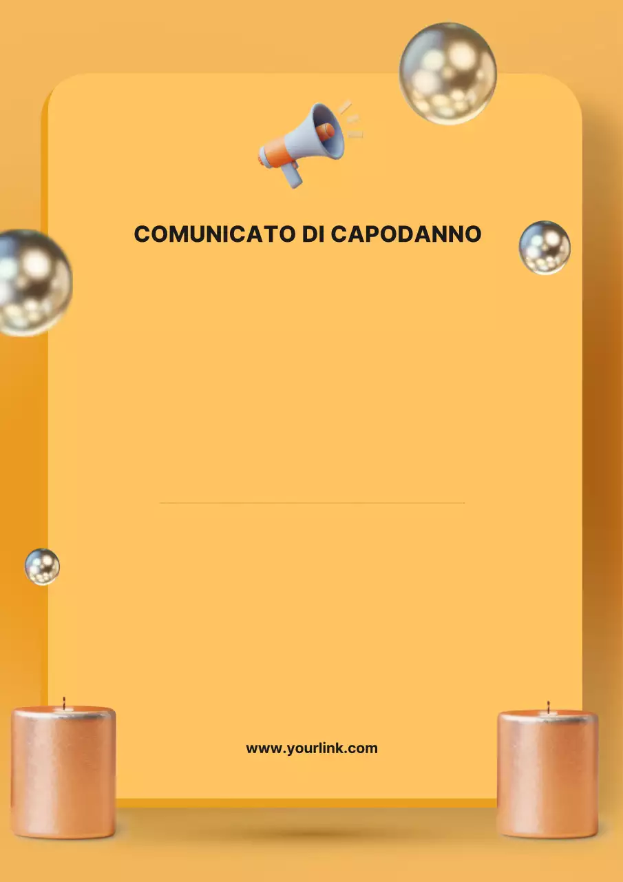 Manifesto pubblicitario della politica moderna arancione