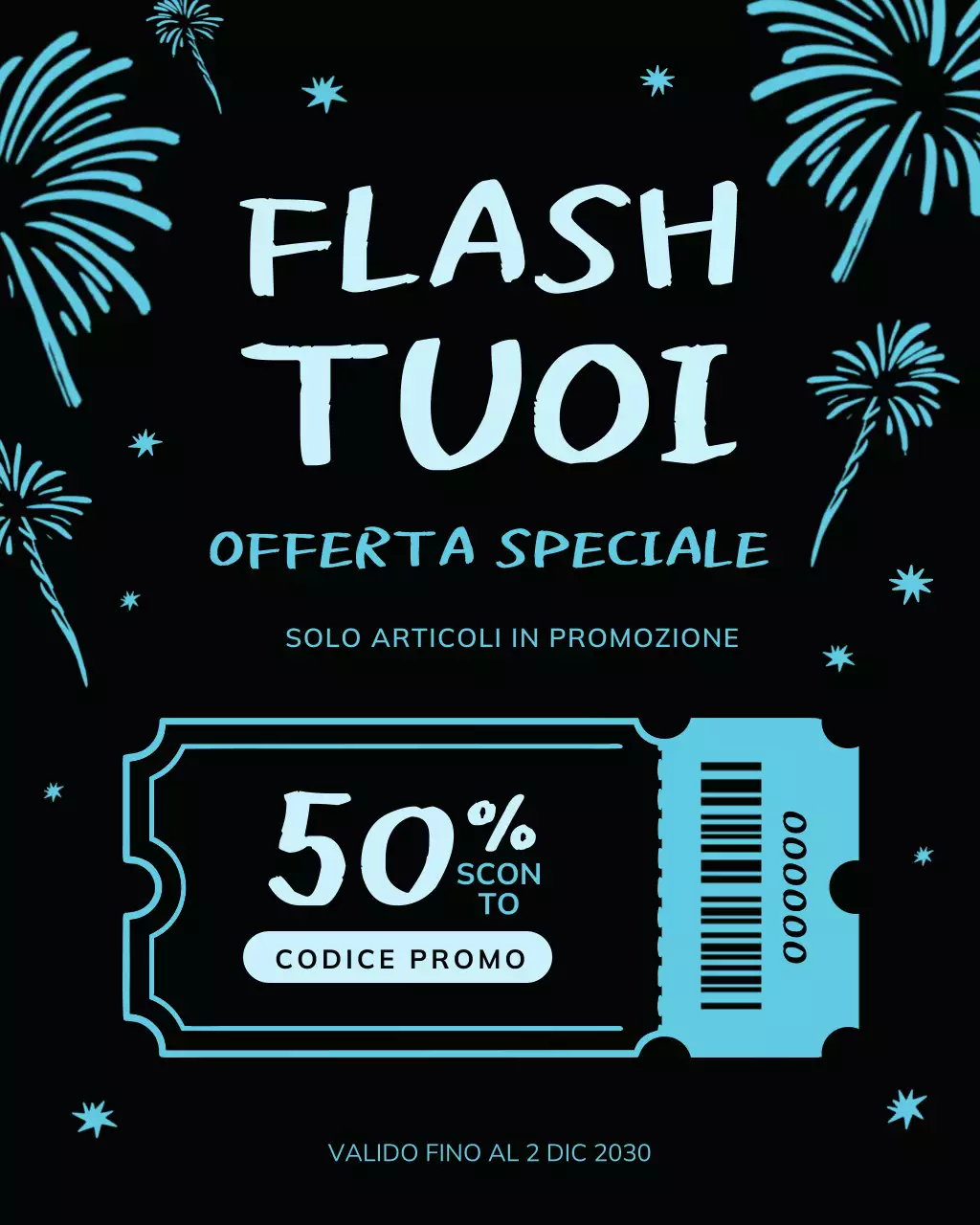 Post Instagram pubblicitario di Blue Modern Sale