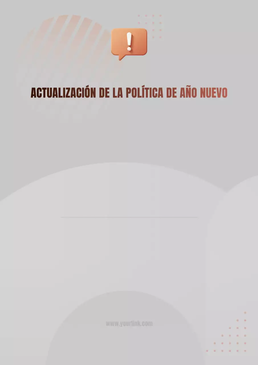 Cartel de anuncio de política minimalista en beige