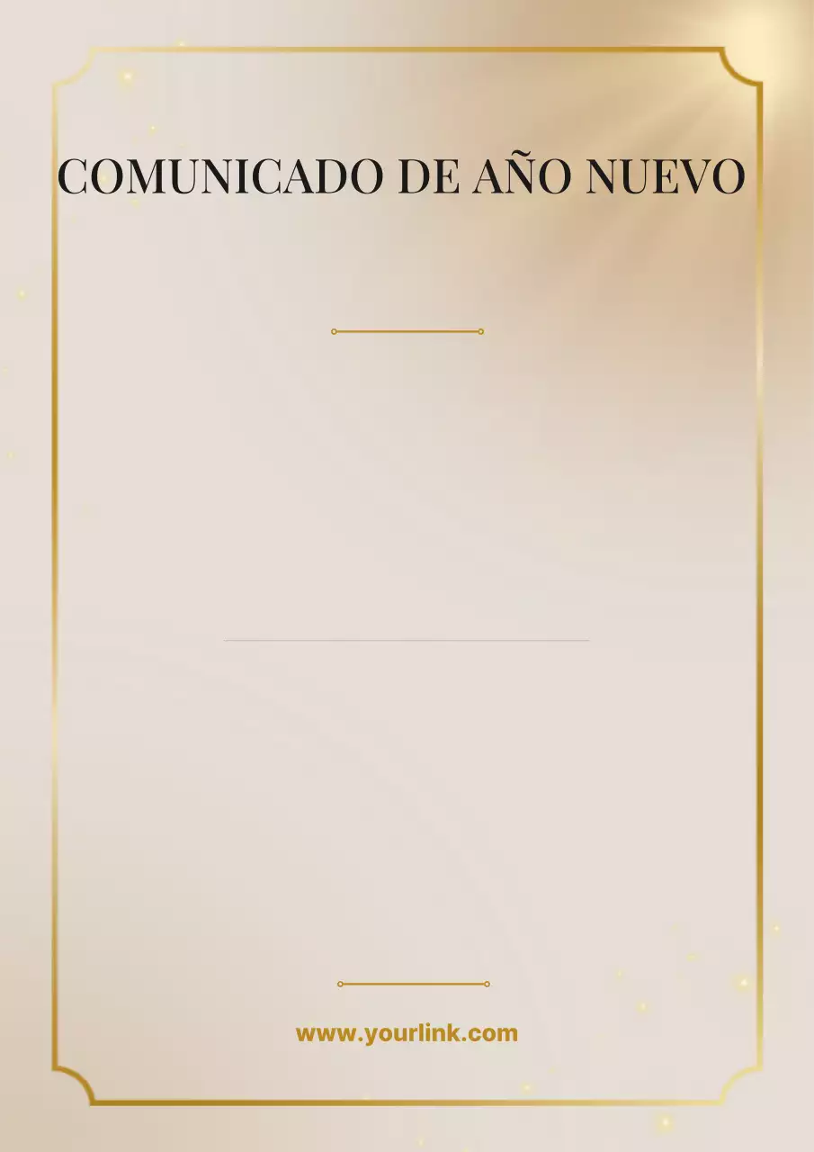 Cartel elegante de anuncio de política de oro