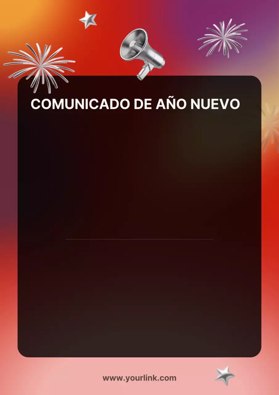 Cartel de anuncio de política moderna de Rainbow