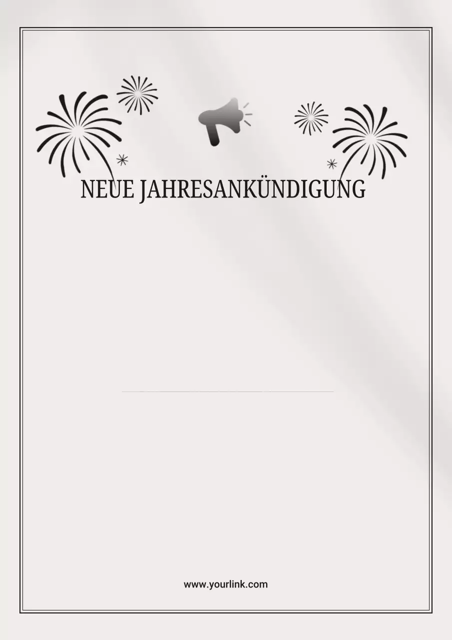 Beigefarbenes, elegantes Plakat zur Bekanntmachung von Richtlinien