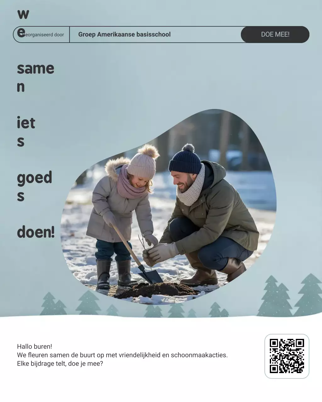 Beige minimalistische community-evenement uitnodiging Instagram-post