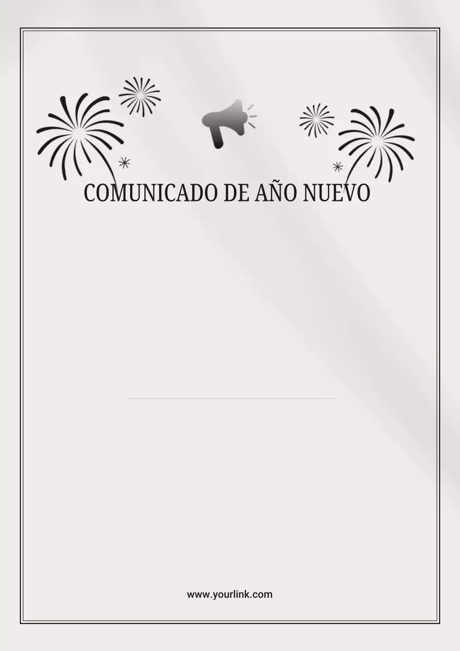 Cartel elegante de anuncio de política en beige