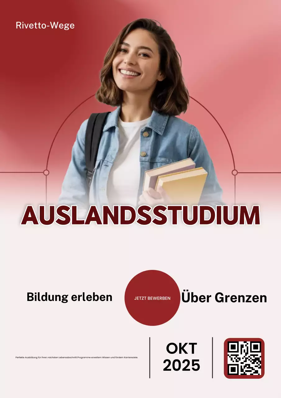 Modern Study Abroad Anzeige