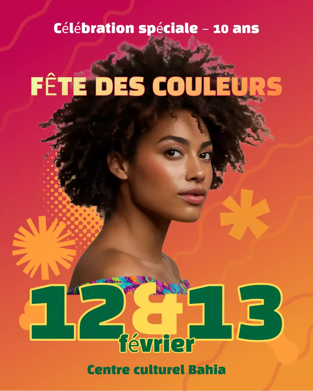 Annonce du festival culturel d'Orange - Publication Instagram