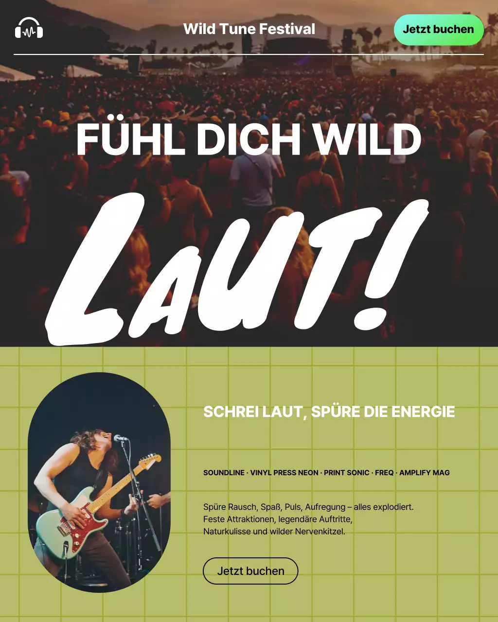 Instagram-Post von Green Bold Music Promotion