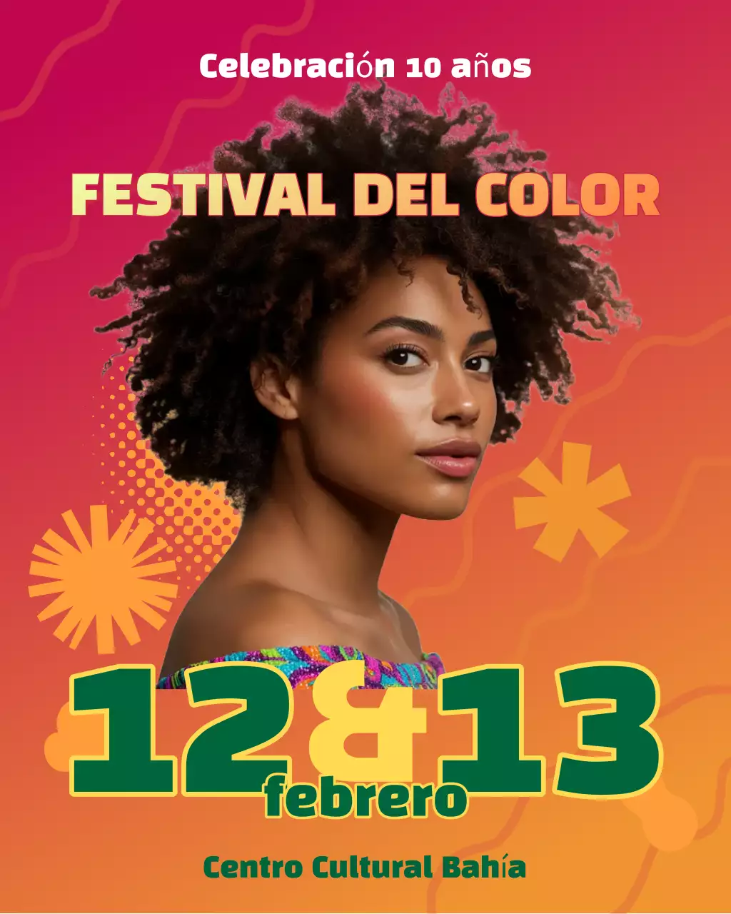 Anuncio del Festival Cultural de Orange (publicación en Instagram)